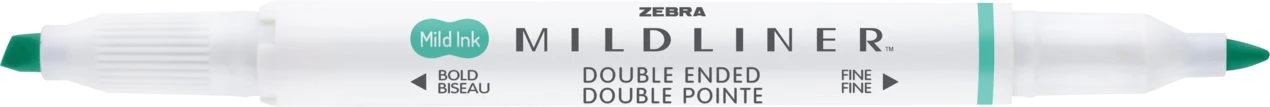 Zebra Mildliner Creative Marker - Blue Green