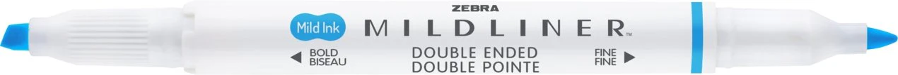 Zebra Mildliner Creative Marker - Cyan