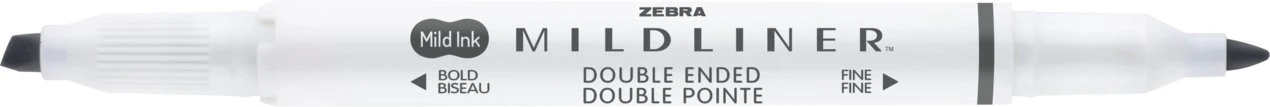 Zebra Mildliner Creative Marker - Dark Grey
