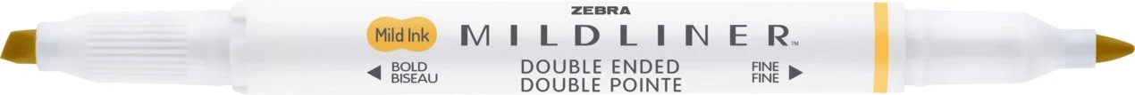 Zebra Mildliner Creative Marker - Gold
