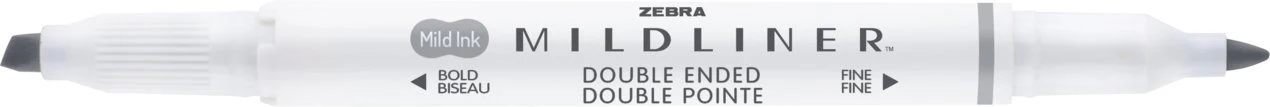 Zebra Mildliner Creative Marker - Gray