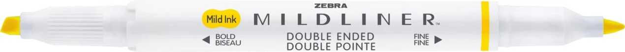 Zebra Mildliner Creative Marker - Lemon Yellow