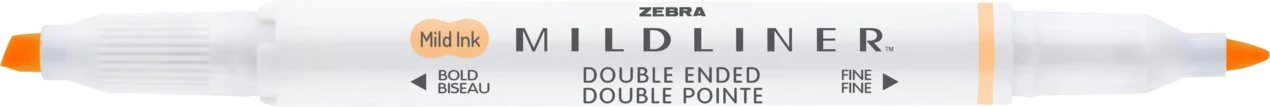 Zebra Mildliner Creative Marker - Orange