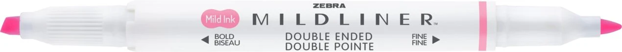 Zebra Mildliner Creative Marker - Pink