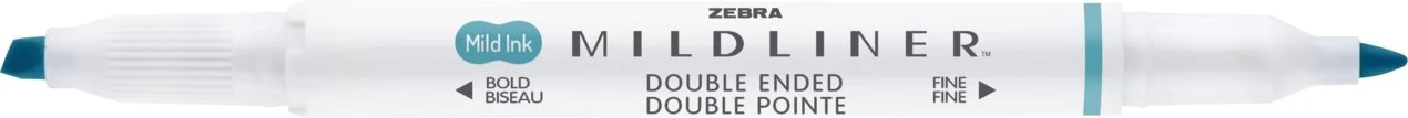 Zebra Mildliner Creative Marker - Smoke Blue